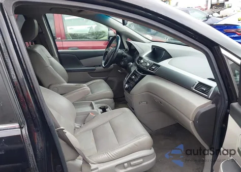 2013 Honda Odyssey Ex-L из США, поврежденный, VIN 5FNRL5H60DB064132